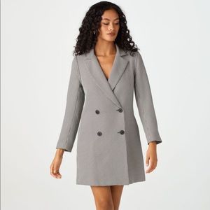 Vetta Capsule Blazer Dress Houndstooth (XL) NWT